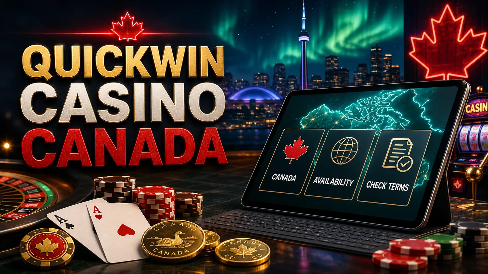 QuickWin Casino Canada Availability Guide content banner