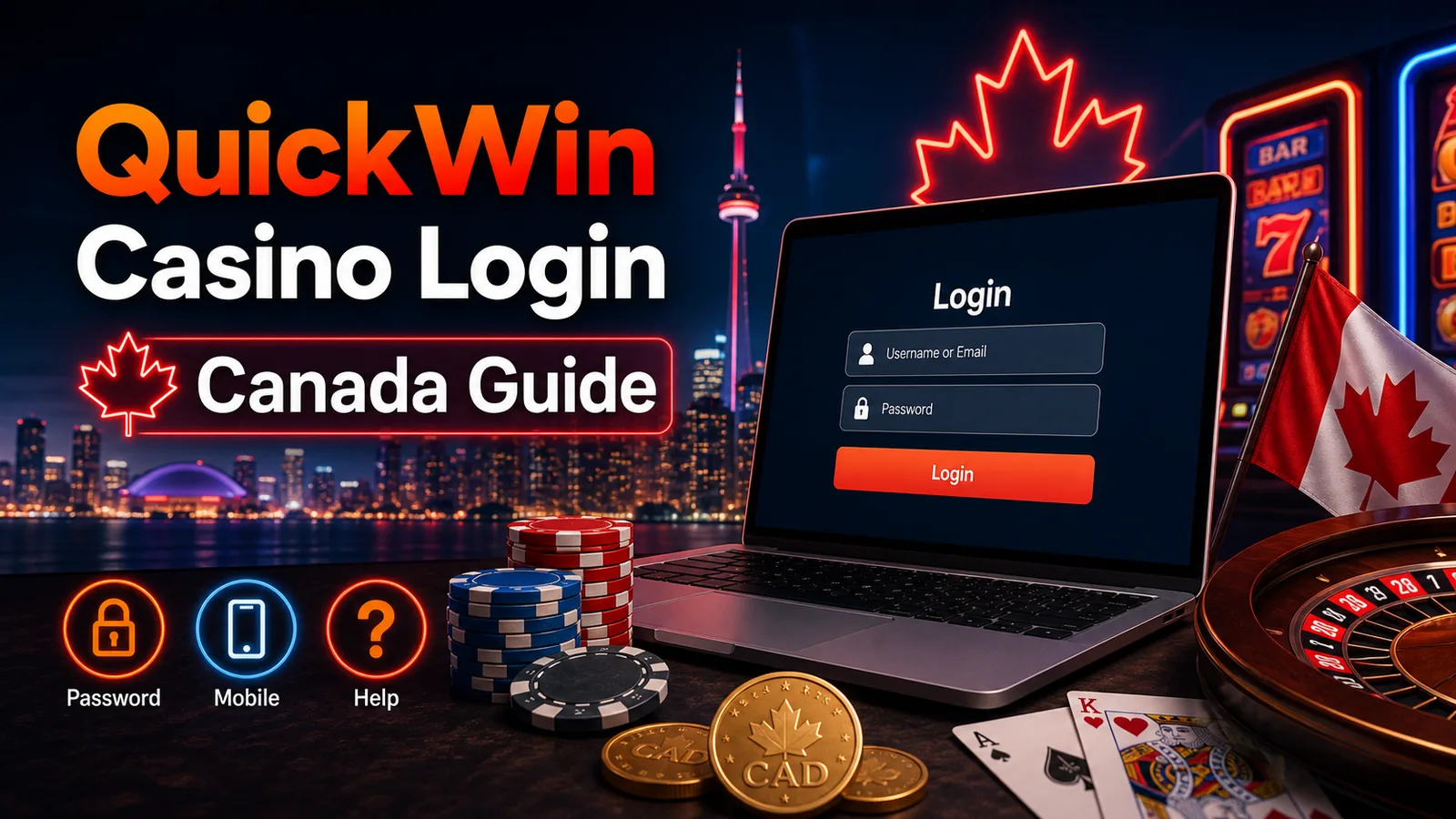 QuickWin Casino Login Canada Guide content banner